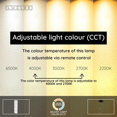 Lucide MONTANA - Pendant light - LED Dim. - CCT - 16x5,7W 2700K/4000K - Grey iron | Premium